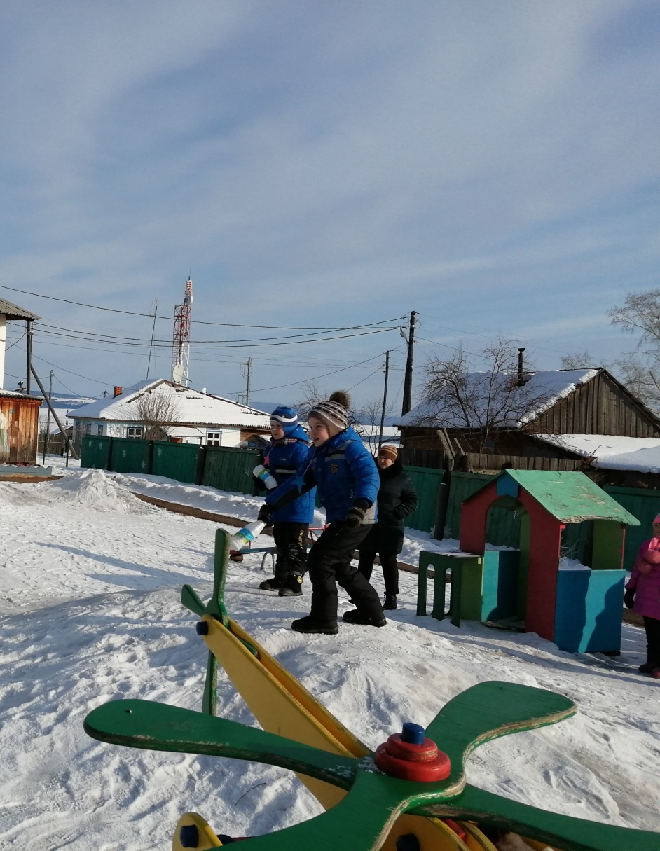 Отчет о проведении военно-патриотической игры с детьми старшей и  подготовительной группы — МКДОУ Заславский детский сад